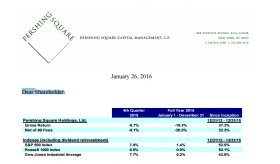 Pershing Square 2015 Letter Ackman