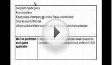 16. Long term capital Gains on sale of Listed securities