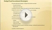 Hedge Fund Investment Strategies(FRM part 2 Audio Class)